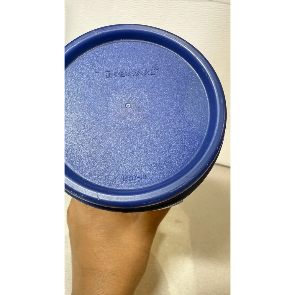 3-Tupperware Modular Mates Round Storage Container 1607-2, 1607-4,‎ 1606-16
